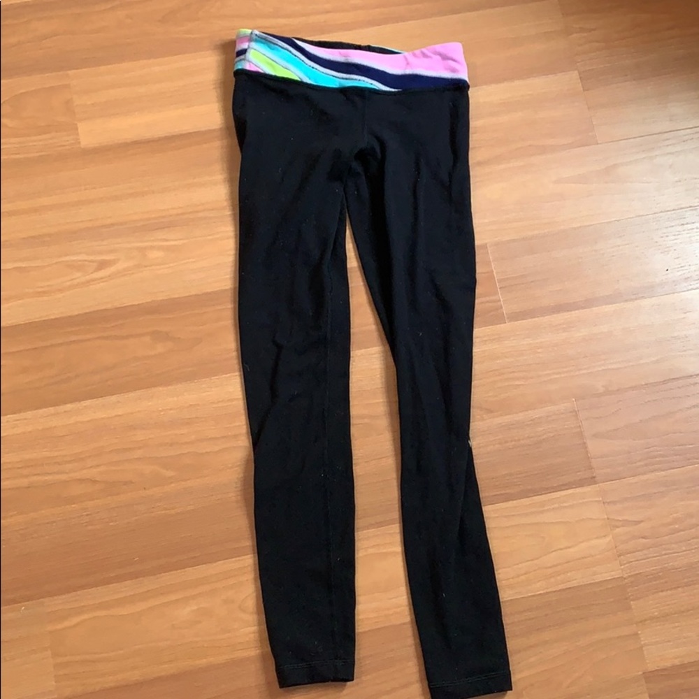 Ivivva black leggings size 8